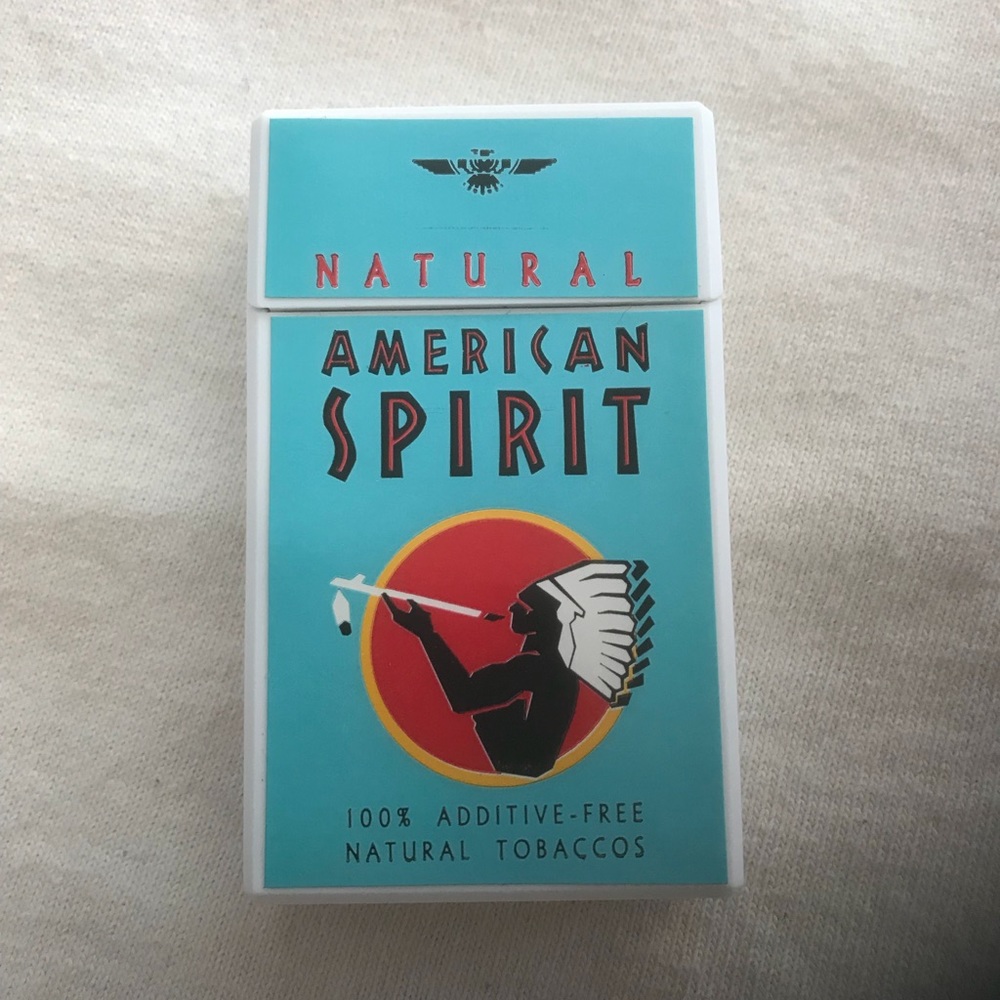 Very rare Natural American Spirit pocket ashtray.